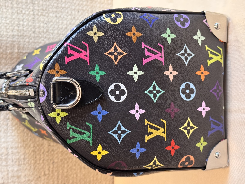 100% Original Louis Vuitton Speedy 30 Soft LV x TM Multicolor M13257